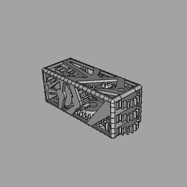 Krumpliaračių žaisliuko 3D modelis.