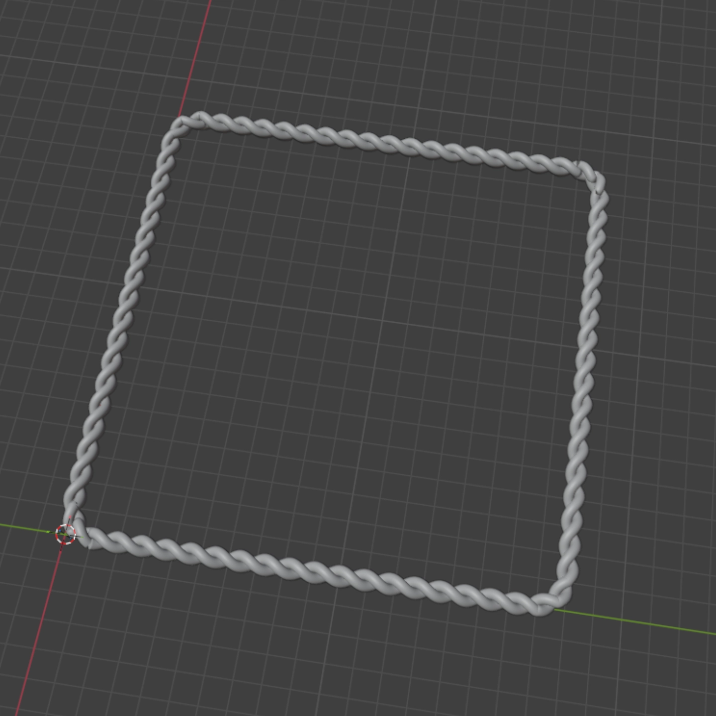 Pynės rėmelio 3D modelis.