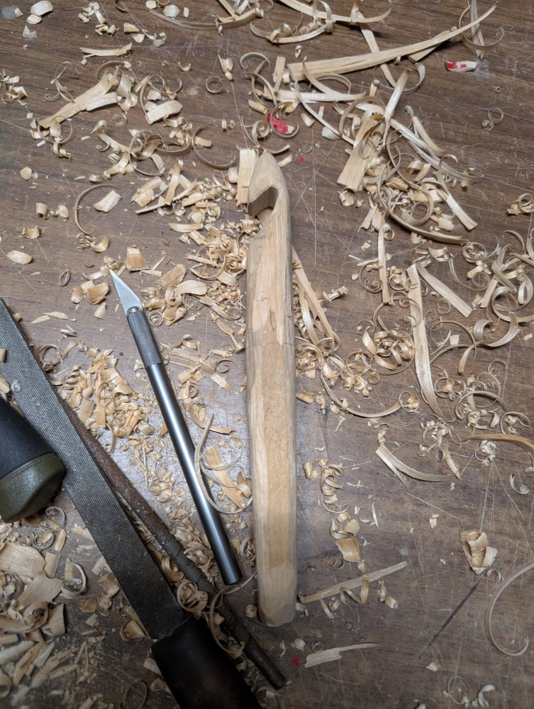 Dvidešimties milimetrų vąšelio trečias etapas.