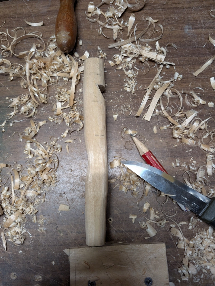 Dvidešimt penkių milimetrų vąšelio antras etapas.